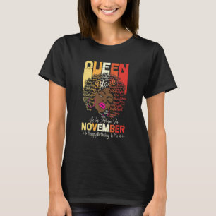 Birthday Sagittarius Queen November Zodiac Sagitta T-Shirt