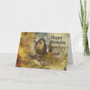 Birthday - Secret Pal - Nature Card