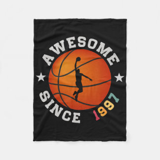 Birthday Sketll Player 28 Years Old Awesome Since Fleece Blanket