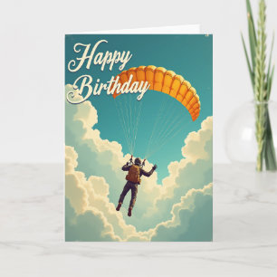 Birthday Sky Adventurer Card