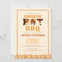Birthday Smokin Hot BBQ Party