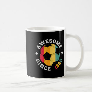 Birthday Soccer Player 66 Year Old Awesome Since 1 Coffee Mug