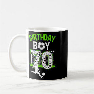 Birthday Soccer Shirt For 70 Year Old Boy Who Love Coffee Mug