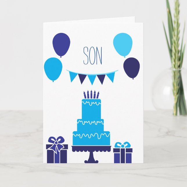 Birthday Son Card (Front)
