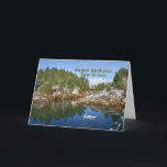 Birthday, Son-in-law, Mountain Lake, Swan, Card<br><div class="desc">A mountain lake with a swan is the setting for this colourful birthday greeting card. Feel free to change the inside verse to suit your needs.</div>