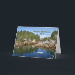 Birthday, Son, Mountain Lake, Swan, Card<br><div class="desc">A mountain lake with a swan is the setting for this colourful birthday greeting card. Feel free to change the inside verse to suit your needs.</div>