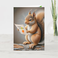 Birthday Squirrel