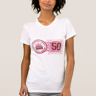 Birthday Stamp 50 T-shirt
