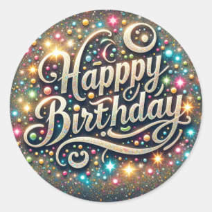 Birthday Stickers – for Party Favours and Gifts 