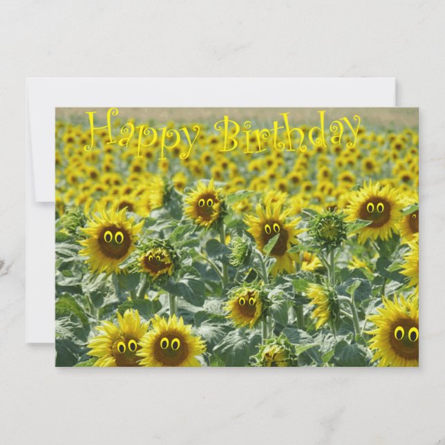 Birthday sunnies card (Front)