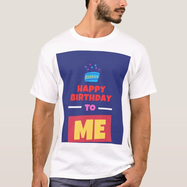 Birthday t-shirt  (Front)