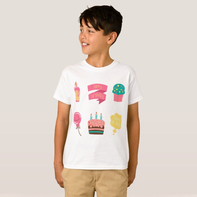 birthday  T-shirt (Front Full)