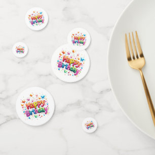 Birthday Table Confetti