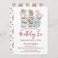 Birthday Tea Cups Party