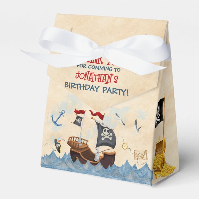 Birthday Thank You  Favour Box (Front Side)