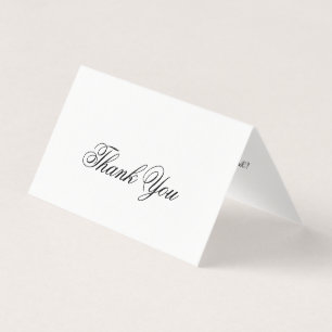 Birthday Thank You Folding Card