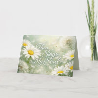 Birthday Then Sings My Soul Dandelions and Daisies