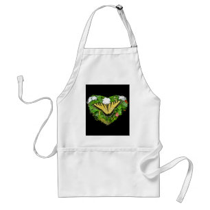 Birthday Tiger Swallowtail Butterfly Items Standard Apron