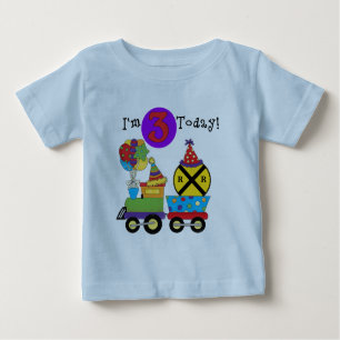 Birthday Train 3rd Birthday Tshirts and Gifts