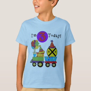 Birthday Train 3rd Birthday Tshirts and Gifts