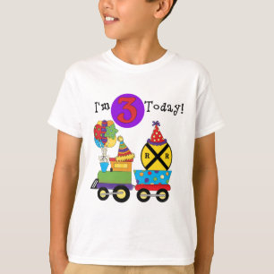 Birthday Train 3rd Birthday Tshirts and Gifts