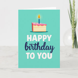 Birthday Treat Graphic Card