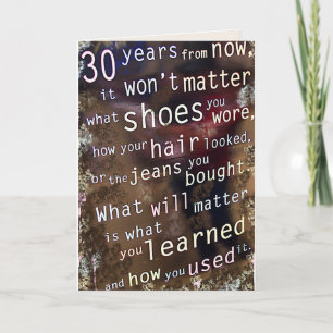 Birthday Truism Card