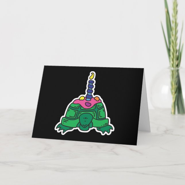 birthday turtle card (Front)