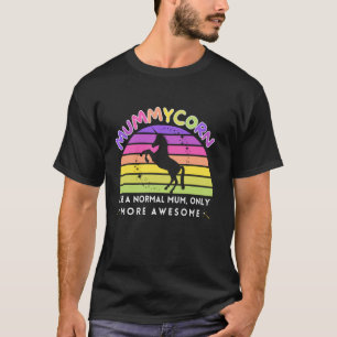 Birthday Unicorn Lover My Mum Anniversary Christma T-Shirt