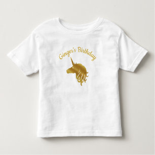 Birthday Unicorn Toddler T-Shirt