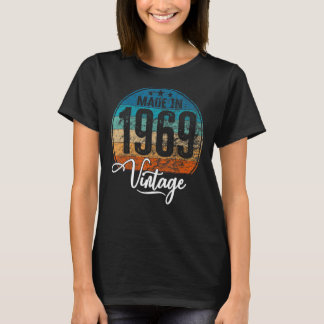 Birthday Vintage Birthday Year 1969 Birthday Birth T-Shirt