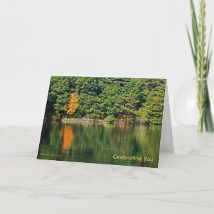 Birthday: Walden Pond Card