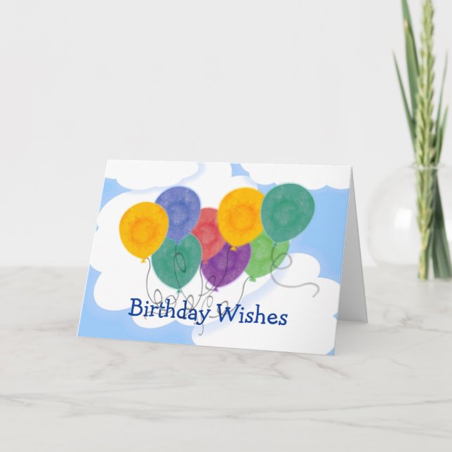 BiRtHdAy WiShEs Card (Front)