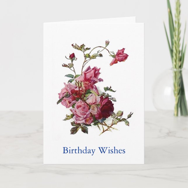Birthday Wishes Card (Front)