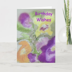 Birthday Wishes Card