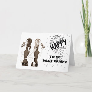 BIRTHDAY WISHES for MY ****BEST FRIEND*** Card