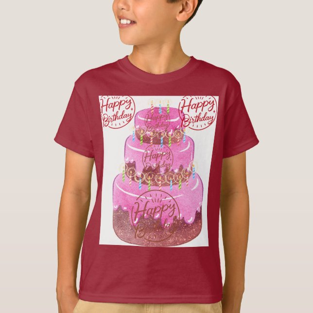 Birthday wishes  T-Shirt (Front)