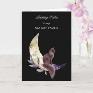 Birthday Wishes To My Favourite Person Card