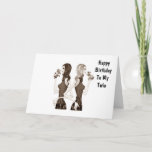 BIRTHDAY WISHES TO MY TWIN SISTER CARD<br><div class="desc">If you have it easy being the TWINS WITH YOUR SISTER... ..let her know today by sending her this Fun Birthday Card :)</div>