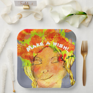 Birthday Wishing! Bring on the Magic! Paper Plate