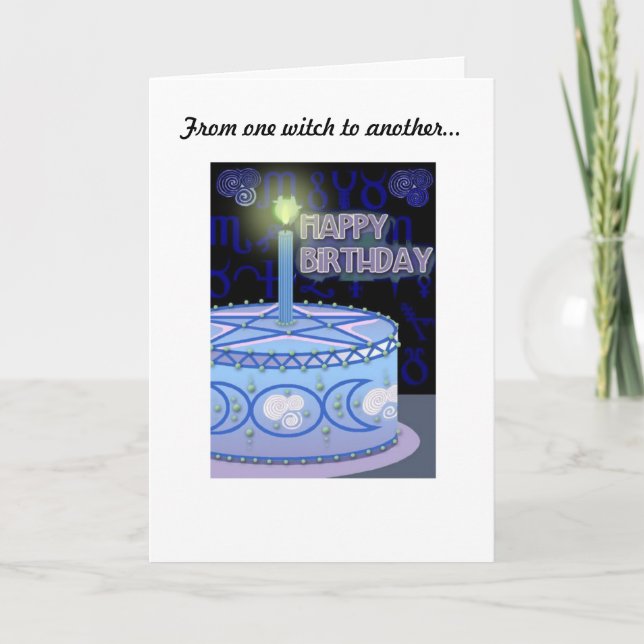 Birthday Witches birthday card (Front)