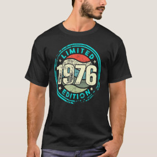 Birthday With And Born In 1976 Vintage T-Shirt