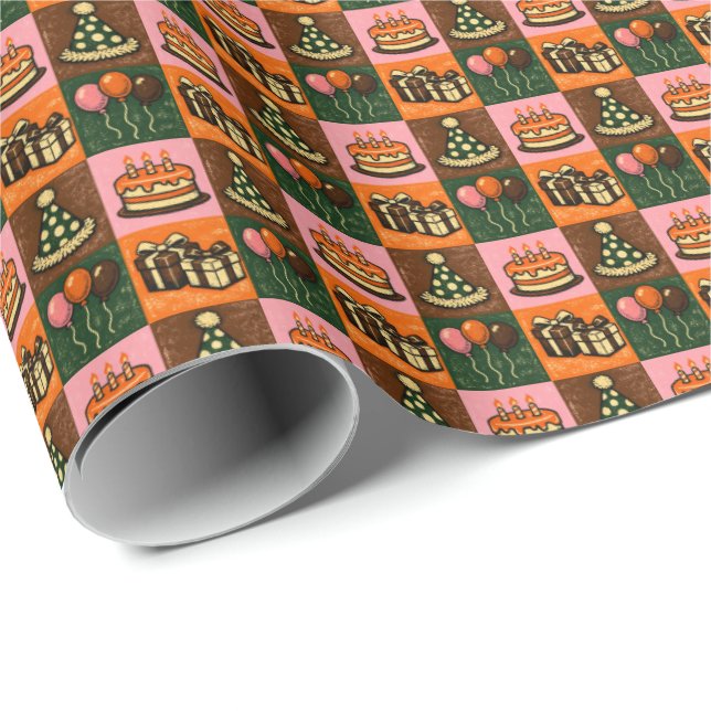 Birthday Wrapping Paper (Roll Corner)