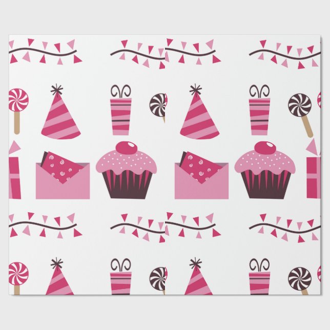 Birthday wrapping paper (Seam)