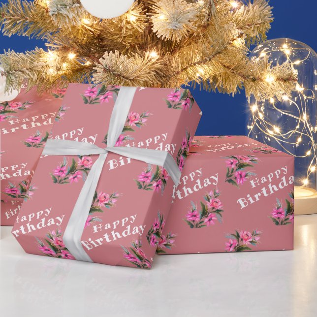 Birthday  wrapping paper (Holidays)