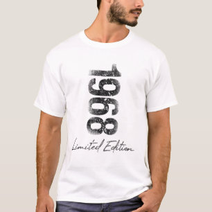 Birthday Year 1968 Limited Edition Gift Used Grung T-Shirt