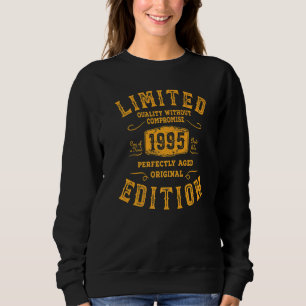 Birthday Year 1995   Used Grunge Vintage Sweatshirt