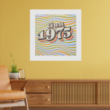 Birthday Year - Circa 1975