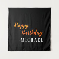 Birthday Your Name Minimalist Personal Modern