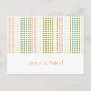 birthdaycard postcard